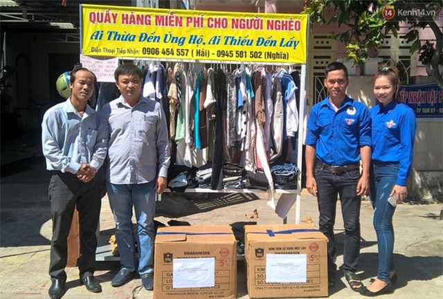 Quầy áo quần Ai thừa đến ủng hộ, ai thiếu đến lấy ấm áp nghĩa tình ở Quảng Nam - Ảnh 10.