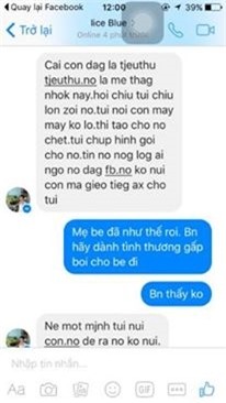 Những lời giải thích về hoàn cảnh của hai vợ chồng mà bố cháu bé chia sẻ với chúng tôi.