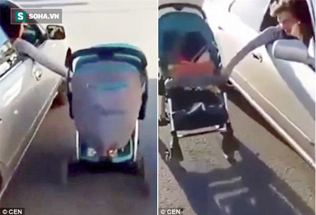 Đẩy xe nôi theo cách lạ, bà mẹ này bị dư luận chỉ trích nặng nề - Ảnh 2.