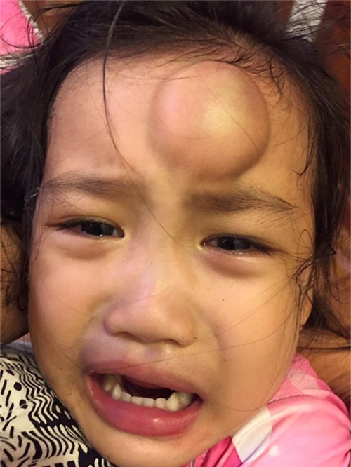 Ốc Thanh Vân sợ hãi khi con gái bị ngã đau - Ảnh 1.