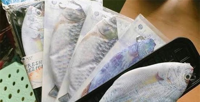 Túi đựng bút hình cá xuất xứ Trung Quốc bán tràn lan