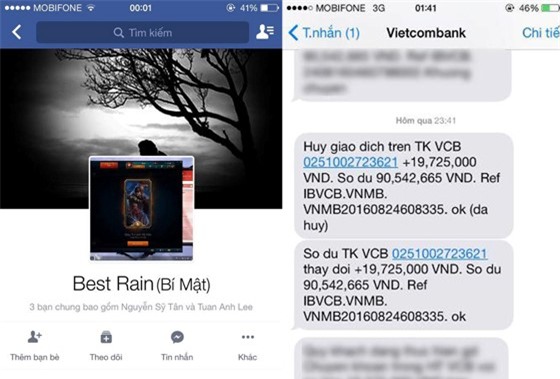 Khach hang Vietcombank mat 40 trieu dong vi Mobile Banking hinh anh 1