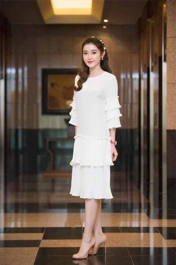 váy xếp tầng