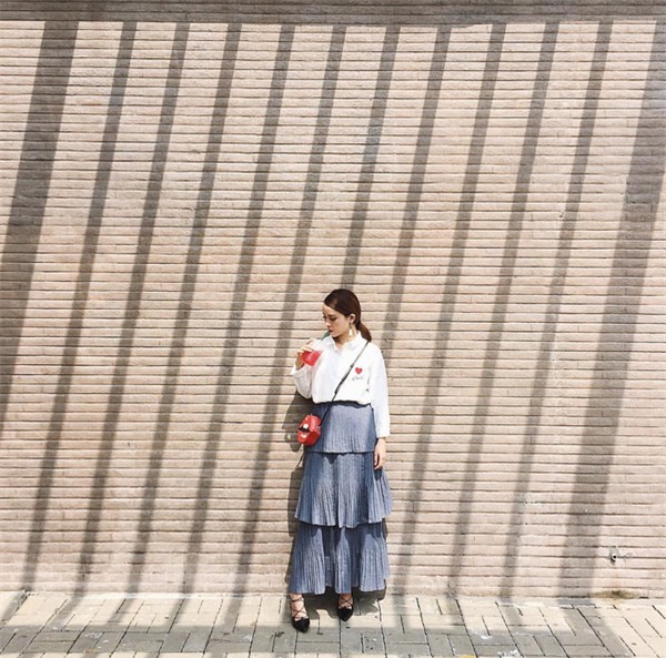 váy xếp tầng váy xếp tầng