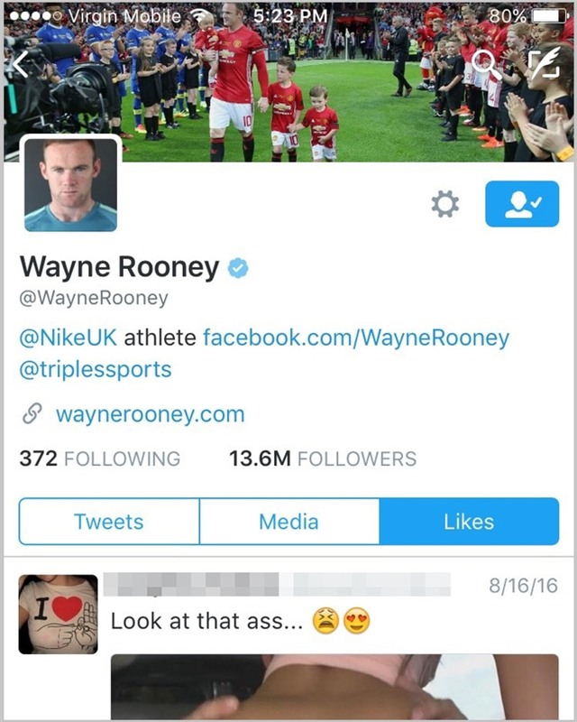 Rooney bị bắt quả tang xem phim khiêu dâm online - Ảnh 1.