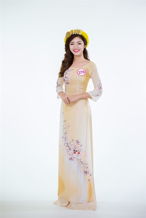 anh ao dai chung ket nong hoi cua top 30 hoa hau vn hinh anh 26