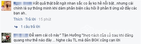 Cư dân mạng phản ứng Hoa hậu Việt Nam 1