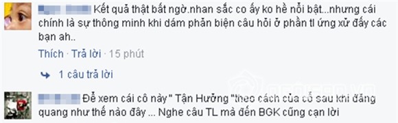 Cư dân mạng phản ứng Hoa hậu Việt Nam 1
