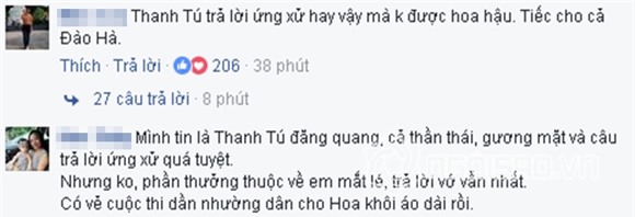 Cư dân mạng phản ứng Hoa hậu Việt Nam 3