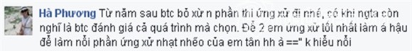 Cư dân mạng phản ứng Hoa hậu Việt Nam 3