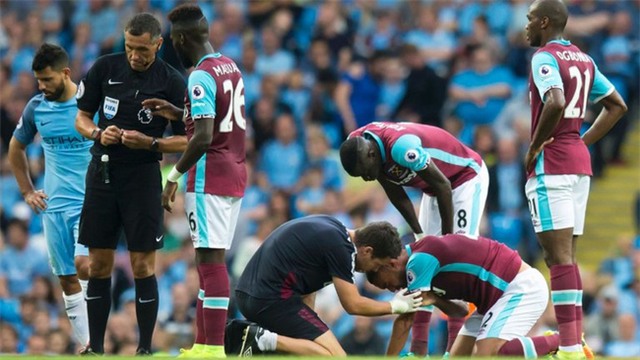Giật cùi chỏ vào mặt đối thủ, Aguero đối mặt nguy cơ ngồi ngoài derby Manchester - Ảnh 3.
