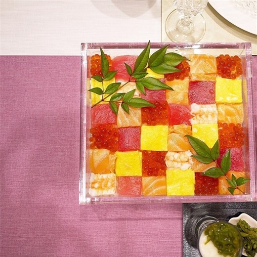 Dân mạng sốt với Mosaic sushi đẹp như tranh vẽ đến từ Nhật Bản