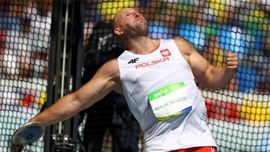 
Piotr Malachowski tại Thế vận hội Rio 2016
