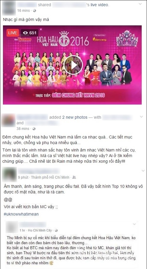 Chung kết Hoa hậu Việt Nam 2016 0