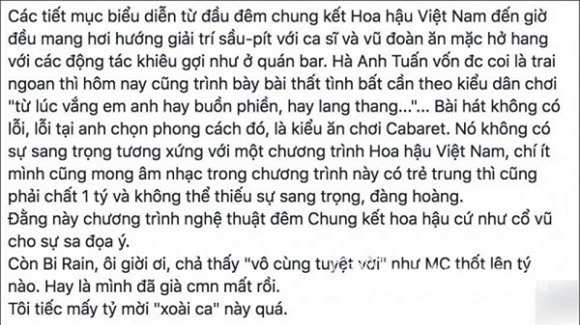 Chung kết Hoa hậu Việt Nam 2016 1