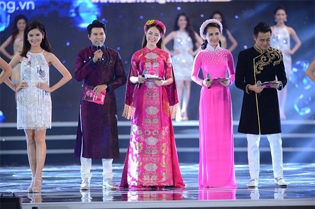 Nhung hat san trong dem chung ket Hoa hau Viet Nam 2016 hinh anh 3