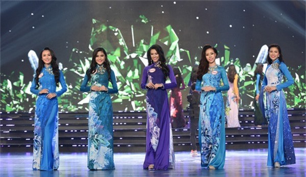 Áo dài Hoa hậu Việt Nam