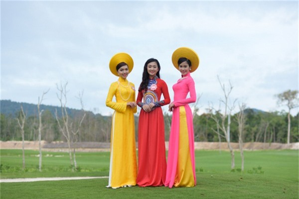 áo dài Hoa hậu Việt Nam