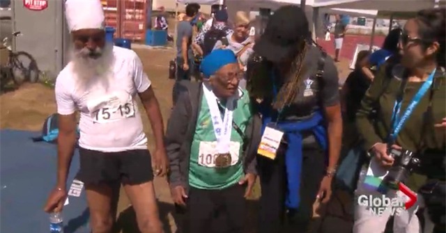 Cụ bà 100 tuổi vẫn thi chạy nước rút - Ảnh 4.