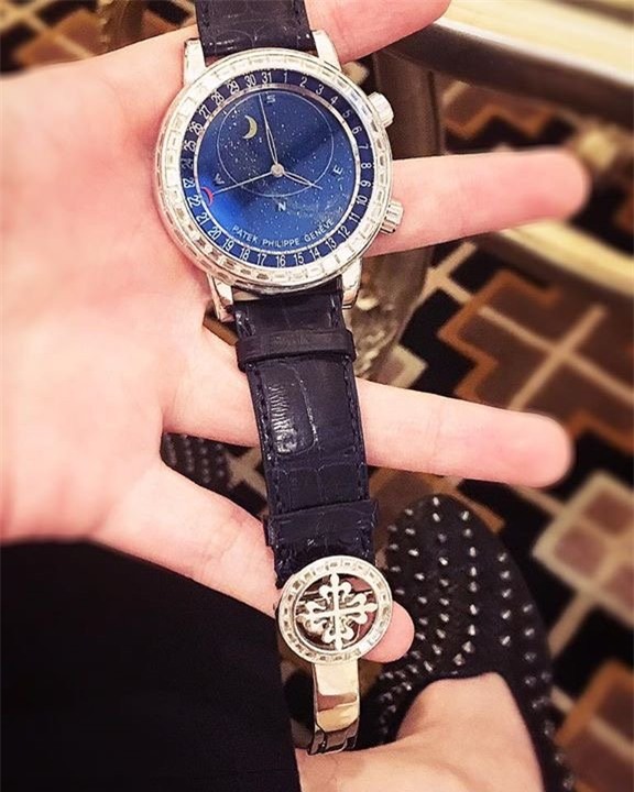 đồng hồ 10 tỷ, Pagani Huayra, Minh nhựa, McLaren 650S Spider, đại gia, siêu xe, xe Range Rover, Patek Philippe, đồng hồ xa xỉ, siêu xe khủng, đồng hồ và siêu xe, minh nhựa dọa tự tử