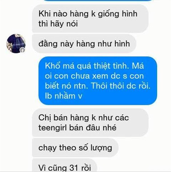 Khách mua váy online bị chủ shop lôi đủ thứ ra để diễn thuyết mắng mỏ