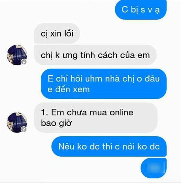 Khách mua váy online bị chủ shop lôi đủ thứ ra để diễn thuyết mắng mỏ