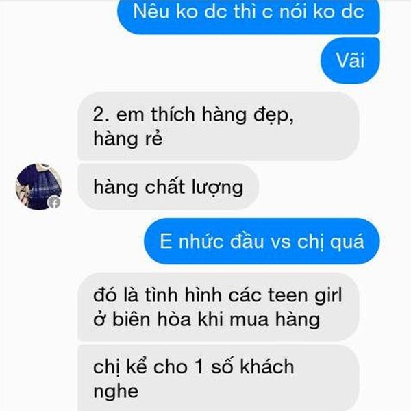 Khách mua váy online bị chủ shop lôi đủ thứ ra để diễn thuyết mắng mỏ