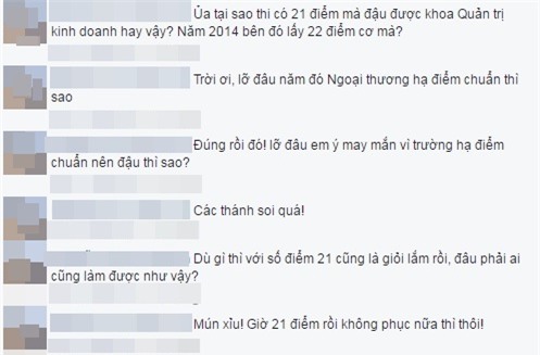 Điểm chuẩn 22, chỉ được 21 điểm nhưng vẫn đỗ Ngoại Thương, Hoa hậu Mỹ Linh nói gì? - Ảnh 5.