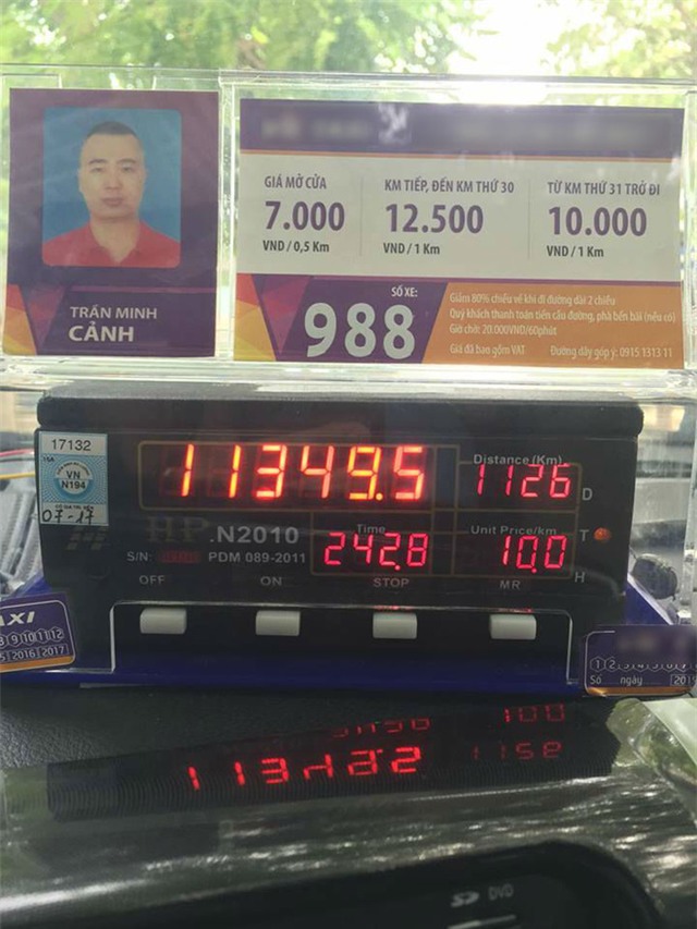 11 triệu đồng và chuyến taxi đường dài lạ nhất từ Hà Nội - Ảnh 1.