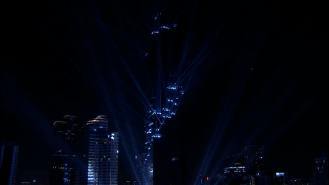 Màn chào sân hoành tráng của MahaNakhon vào tối thứ Hai 29/8 vừa qua.