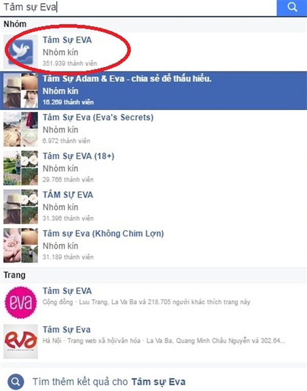 Tâm sự Eva, group kín của hơn 350.000 chị em bất ngờ bị đánh sập