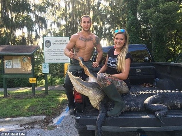 Cô gái xinh đẹp có niềm đam mê mãnh liệt với bộ môn săn bắt cá sấu - Ảnh 16.