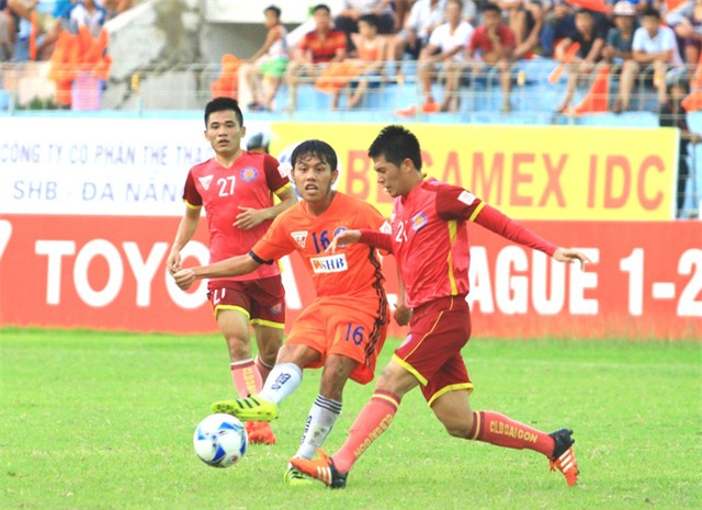 Trận đấu diễn ra khá căng thẳng