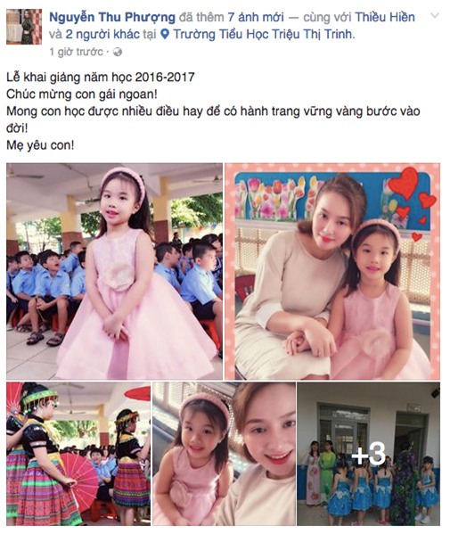 sao viet no nuc khoe anh dua con di khai giang nam hoc 2016 - 5
