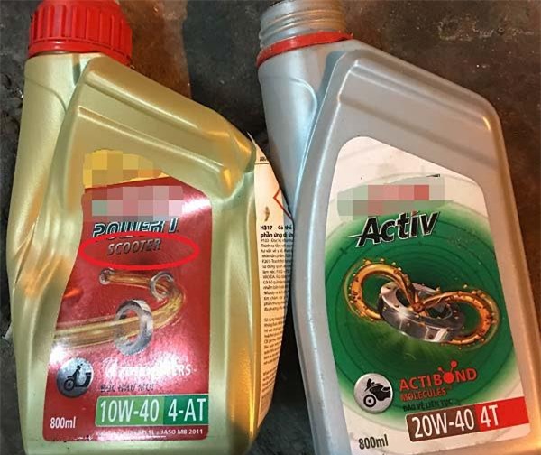 xe tay ga, xe máy tay ga, xe tay ga chết máy giữa đường, xe ga thay nhầm dầu xe số