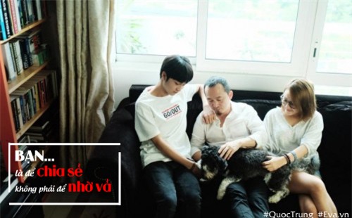 tam thu gay sot cua quoc trung cho con trai tuoi moi lon - 3