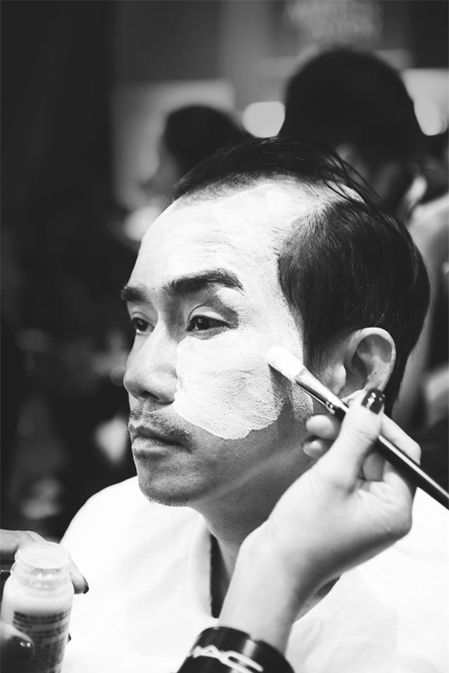 Minh Thuận cạo đầu để đóng giả NSND Trần Hiếu - Ảnh 8.