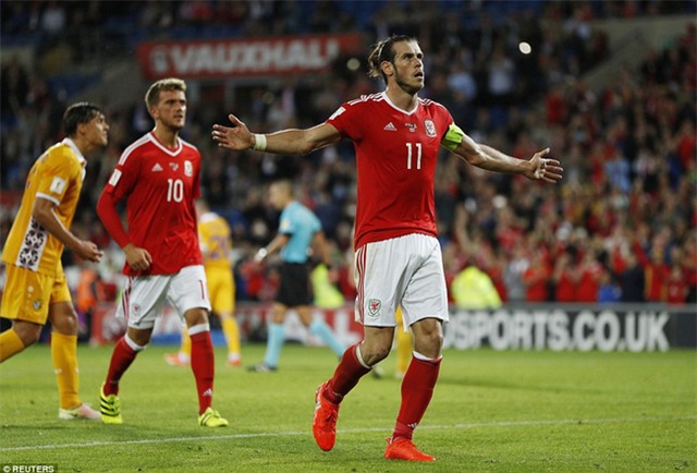 Gareth Bale lập cú đúp, Xứ Wales vùi dập Moldova với tỷ số 4-0 - Ảnh 3.