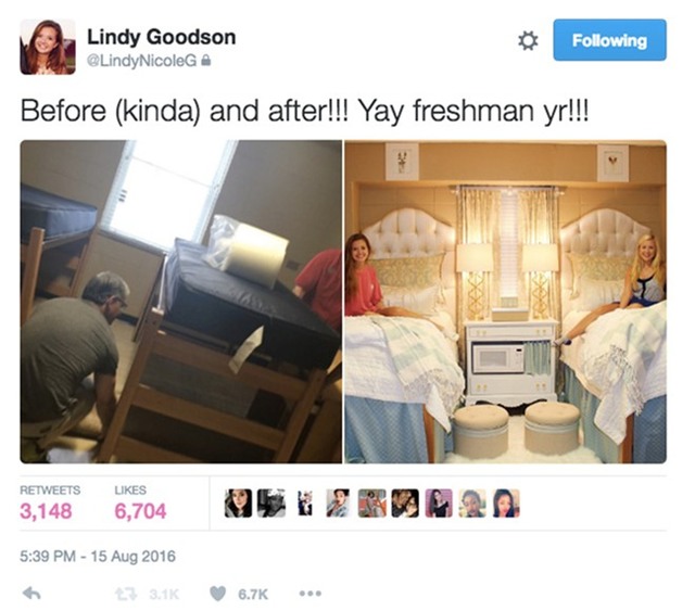 Phòng ký túc xá sang trọng như khách sạn của hai nữ sinh Mỹ - Ảnh 2.