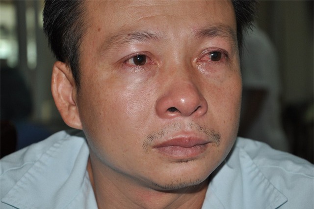 Con dại, cái mang... Nhìn con anh Hiệp đau đớn đến chết được.