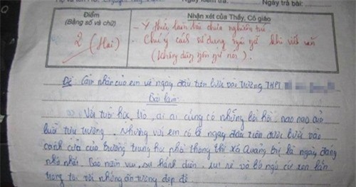 bat cuoi truoc nhung bai van ba dao cua hoc sinh ve truong - 5