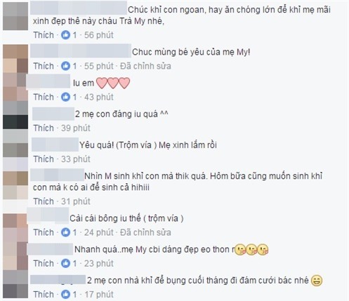 Á hậu Ngô Trà My khoe ảnh đầy tháng thiên thần nhỏ - Ảnh 3.