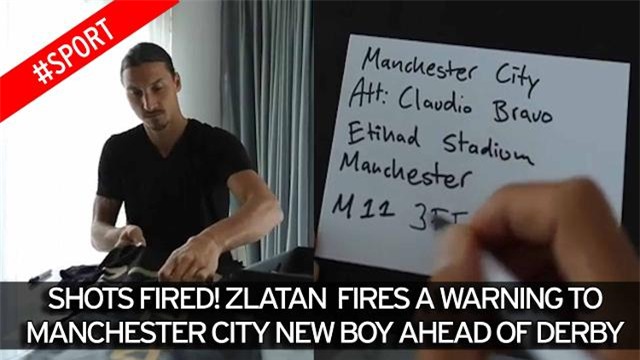 Ibrahimovic thách thức đối thủ trước derby Manchester ngông như thế này đây - Ảnh 2.