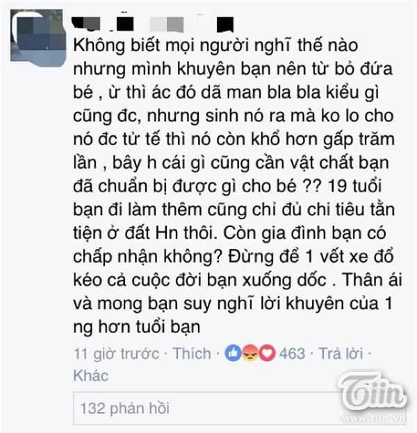 Tâm sự xé lòng của nữ sinh yêu lầm người, sớm làm mẹ - Ảnh 3.