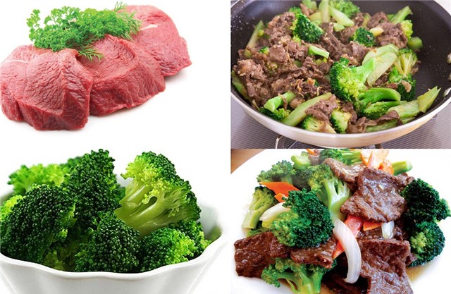 Image result for thịt bò xào cải xanh