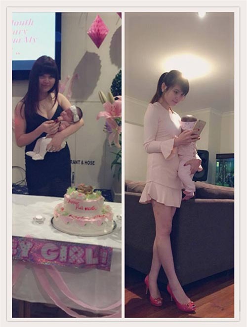 so chong che so se sau sinh, 9x lot xac tu 82kg xuong 51kg chi trong 3 thang - 5