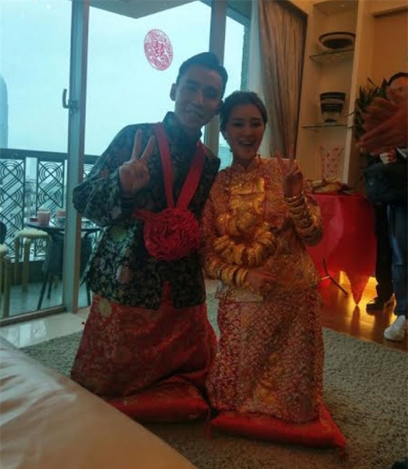 Hoa hậu Hồng Kông Trương Danh Nhã đám cưới 1