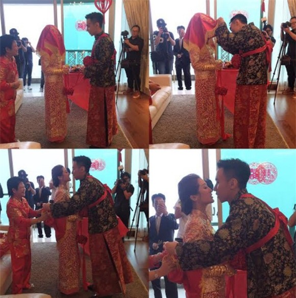 Hoa hậu Hồng Kông Trương Danh Nhã đám cưới 3