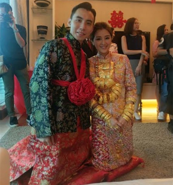 Hoa hậu Hồng Kông Trương Danh Nhã đám cưới 5