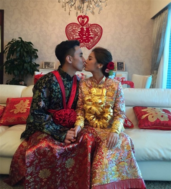 Hoa hậu Hồng Kông Trương Danh Nhã đám cưới 6